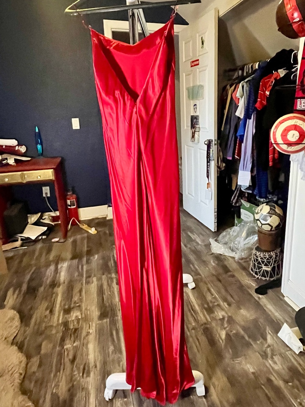 Zum Zum by Niki Livas Formal Dress Sz 3/4 Red - Picture 7 of 8